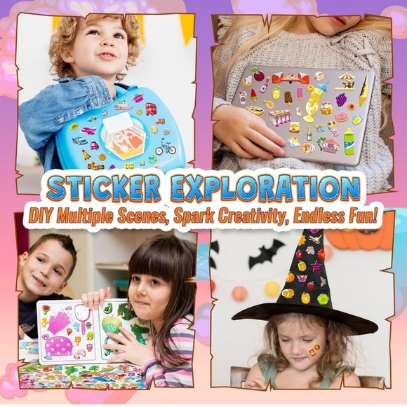 3200+ All Theme Puffy Stickers - Picture 6 of 7